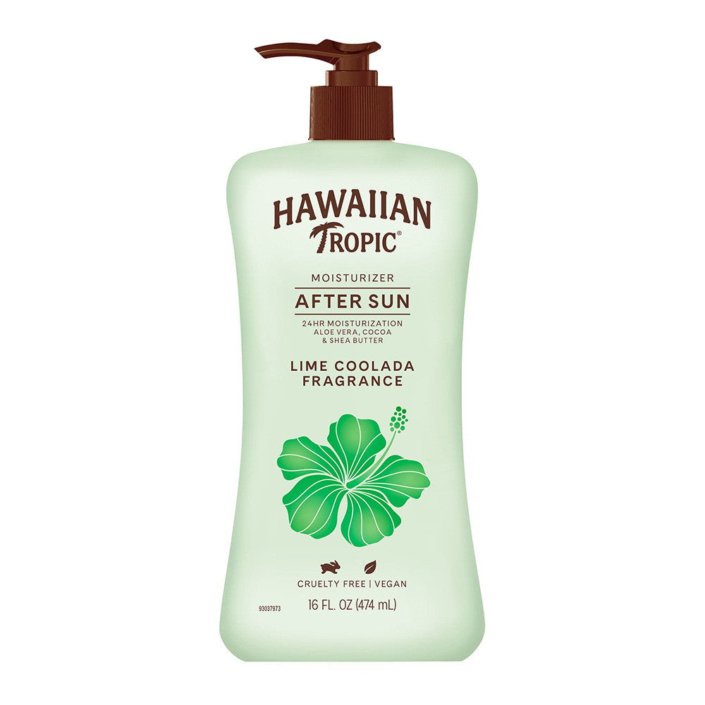 Hawaiian Tropic After Sun Moisturizer, Lime Coolada, 16 Oz